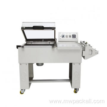 Small semi automatic L bar shrink wrap machine heat shrink wrapping packing machine